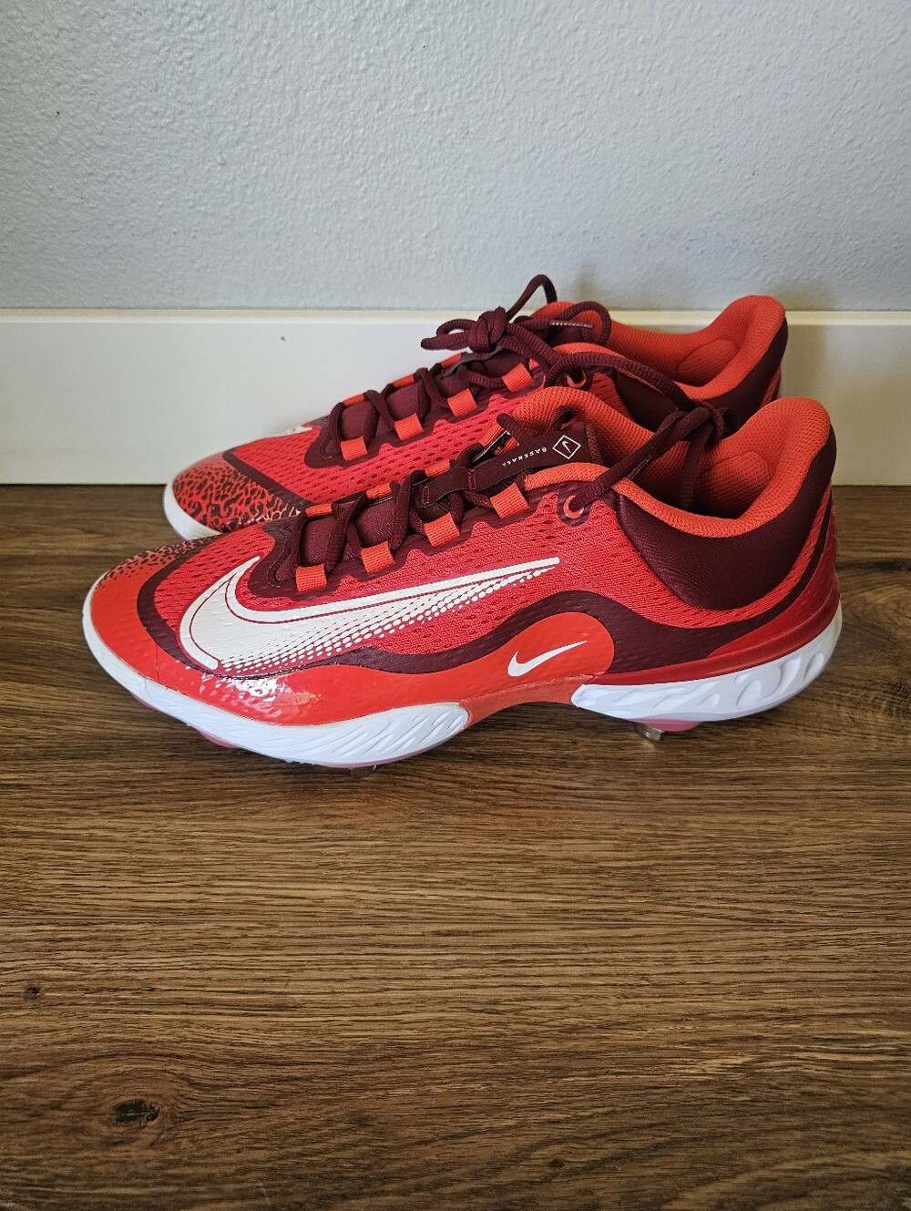 Nike Men's Alpha Huarache React Elite 4 Baseball Cleats Men's Size 14 DJ6521-616